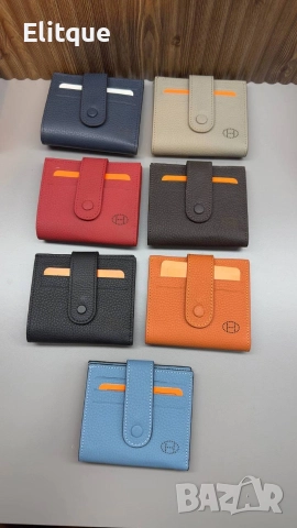 портмонета от естествена кожа hermes