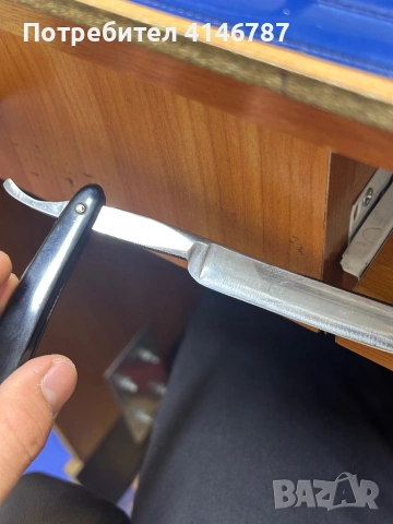 Стар немски бръснач , снимка 4 - Антикварни и старинни предмети - 53107628