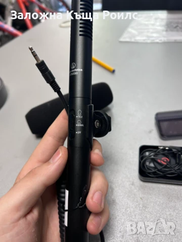 Audio-Technica ATR6550 – Mикрофон за видео камера, снимка 4 - Камери - 51402355