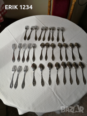 Неръждавейки, прибори , снимка 3 - Прибори за хранене, готвене и сервиране - 44792062