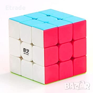 Кубче Рубик, Високоскорестен Magic cube, Stickerless, снимка 4 - Пъзели - 31118629