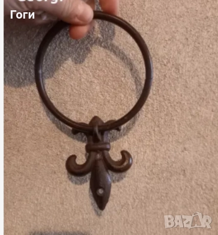  Метален орнамент може да се ползва за различни неща