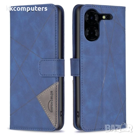 TECNO Pova 5 Pro 5G BINFEN COLOR Magnetic Wallet Калъф и Протектор, снимка 5 - Калъфи, кейсове - 50939139