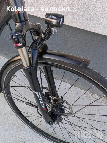 28" Riverside, Deore XT, L размер, алуминиев трекинг велосипед, снимка 4 - Велосипеди - 50040479