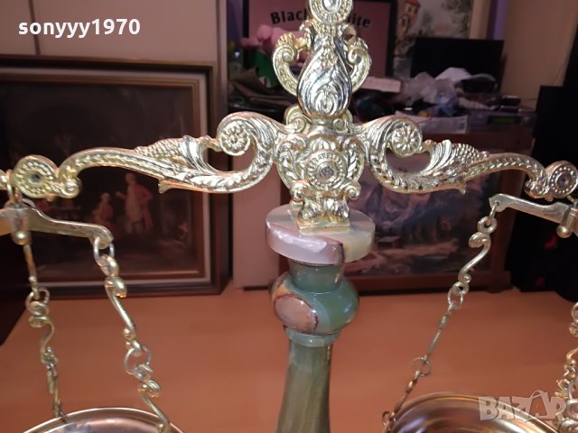КИЧОЗНА ВЕЗНА-ЗЛАТО/МРАМОР-ВНОС ГЕРМАНИЯ 0708212125, снимка 11 - Антикварни и старинни предмети - 33753206