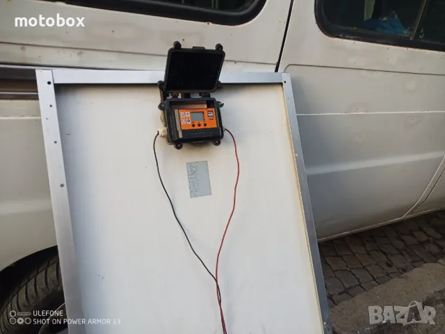 Соларна станция 130 вата за кемпер, лодка или  каравана 12/24 волта. Соларен панел,  PWM контролер., снимка 2 - Къмпинг осветление - 47348795