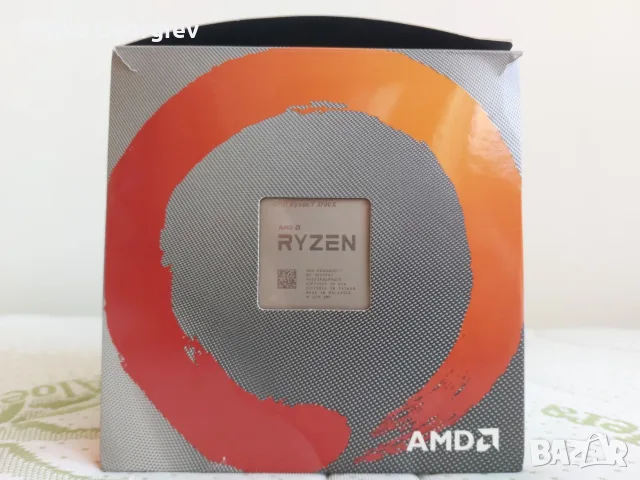 Ryzen 3700x с оригинален охладител 