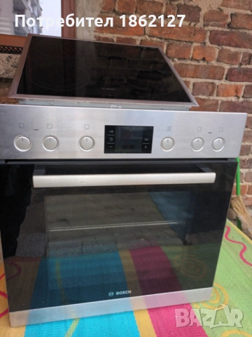 BOSH Фурна за вграждане с керамични котлони 