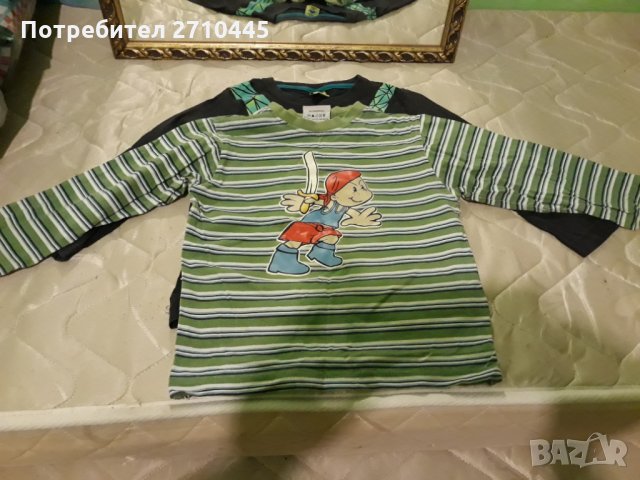 Две блузки за 4 год. и кола, снимка 2 - Детски пуловери и жилетки - 32031691
