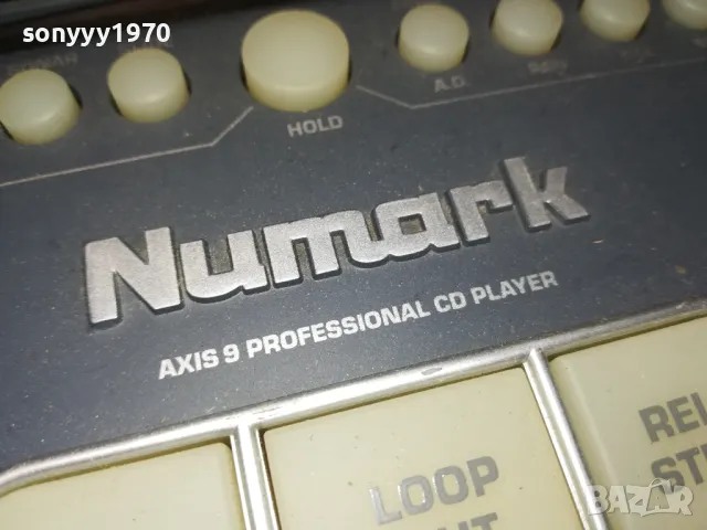 NUMARK AXIS 9-PROFESSIONAL CD PLAYER-ВНОС SWISS 2704250953LNWC, снимка 8 - Ресийвъри, усилватели, смесителни пултове - 50051559