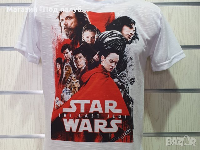 Нова детска тениска с трансферен печат STAR WARS (Междузвездни войни) - The Last Jedi, снимка 3 - Детски тениски и потници - 29901761