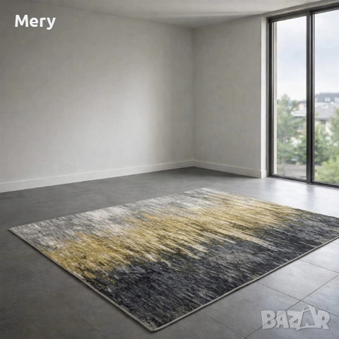 Модерен килим за хол 120х160см - 3D ефект, Противоплъзгащ, снимка 10 - Килими - 53922514