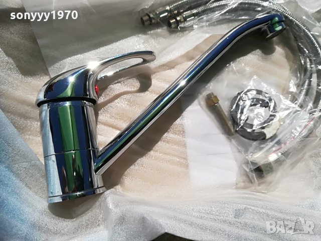 смесител за кухня баня с меки връзки, снимка 5 - Смесители - 29988429