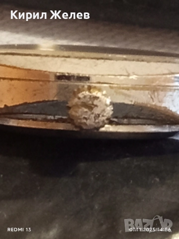 Стар механичен часовник мъжки ПОЛЕТ 17 КАМЪКА СССР 51853, снимка 6 - Антикварни и старинни предмети - 52332754