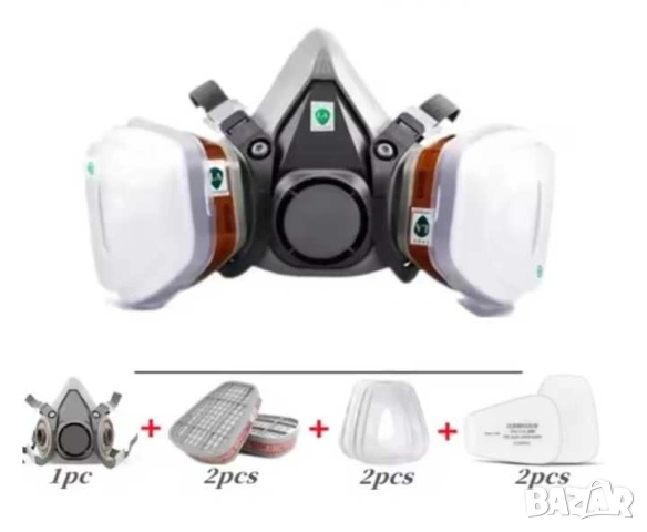 Работна маска с филтри 6200