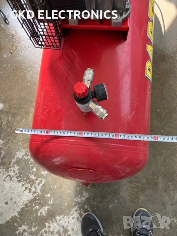 Компресор за въздух - ИТАЛИЯ 200 литра, снимка 8 - Индустриална техника - 54287903