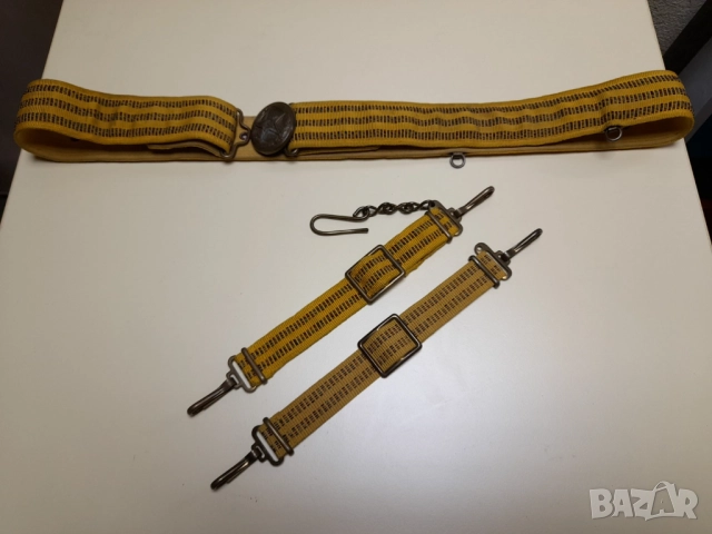 Колан с носачи за съветски(руски)сухопътен офицерски кортик, снимка 4 - Колекции - 52745748