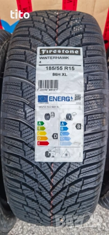 185 55 15 FIRESTONE WINTERHAWK-4, снимка 3 - Гуми и джанти - 54048579