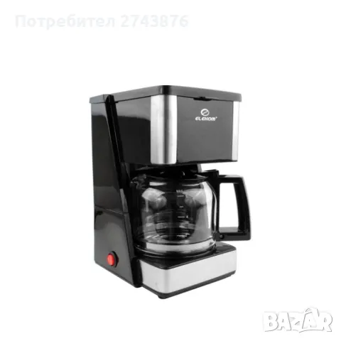  КАФЕ МАШИНА ШВАРЦ ЕК-103 CF, 650W , Стъклена кана 750мл, снимка 1