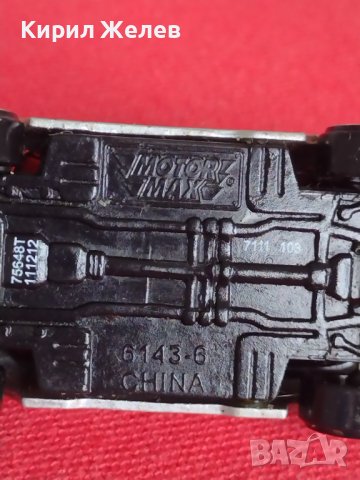 Метална количка MOTOR MAX  MADE IN CHINA за КОЛЕКЦИЯ ДЕКОРАЦИЯ 37559 , снимка 9 - Колекции - 40678503