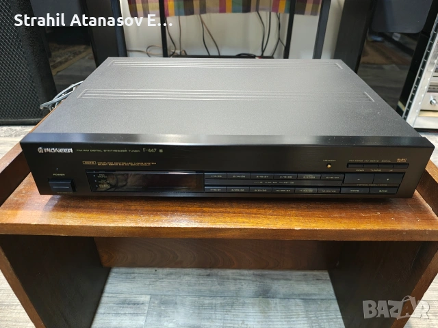 Pioneer F-447 Стерео Тунер, снимка 7 - Радиокасетофони, транзистори - 54108733