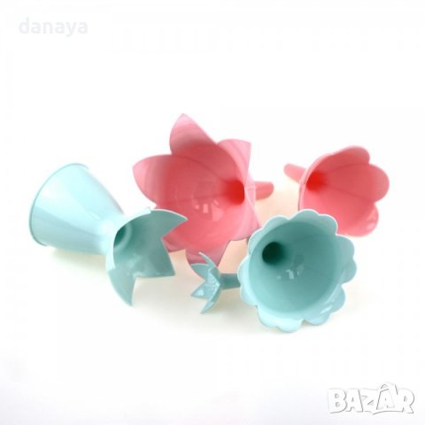 3444 Комплект фунии на поставка Магнолия, 3 броя, снимка 5 - Аксесоари за кухня - 39211485