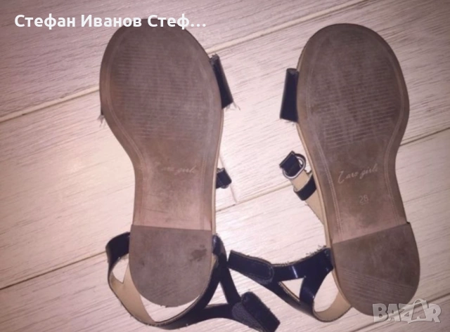 Детски сандалки на Zara, снимка 3 - Детски сандали и чехли - 54323269