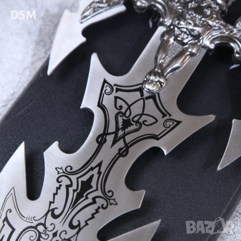 Нов Меч за Декорация на Стена -пано  с Оръжие -115см, снимка 3 - Пана - 51845524