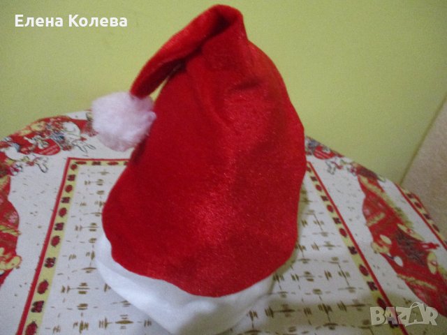 Коледни шапки и лента за глава, снимка 3 - Шапки - 31059346