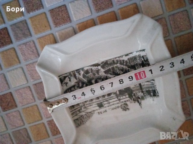 Баварски порцелан пепелник, снимка 5 - Други - 35586873