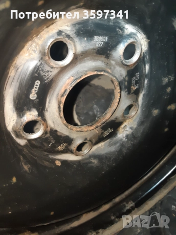 205/60/15 Резервна гума на джанта Пасат 1999, снимка 9 - Гуми и джанти - 52219402