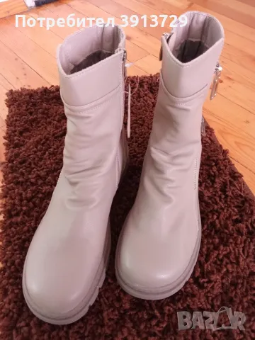 Зимни боти естествена кожа , снимка 1