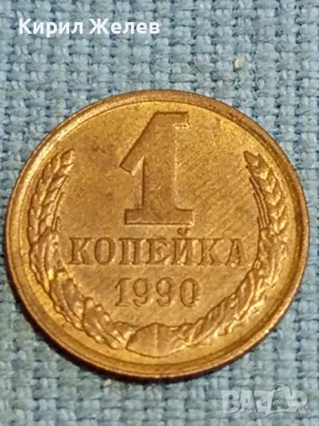 Стара монета 1 копейка 1990г. СССР рядка за КОЛЕКЦИЯ ДЕКОРАЦИЯ 39401