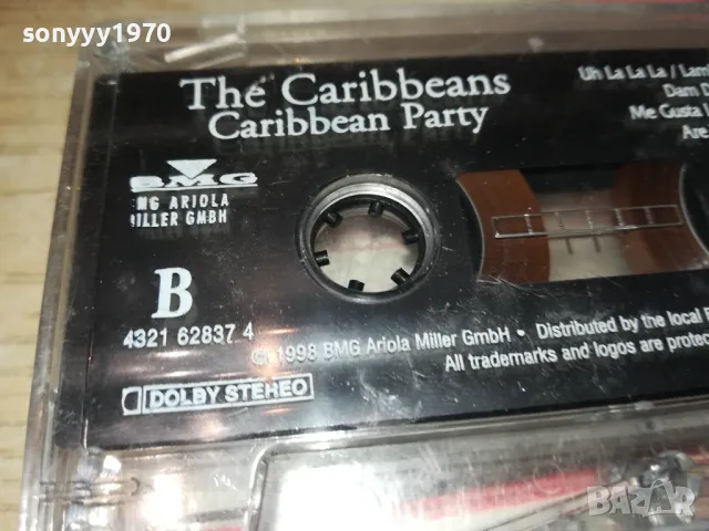 THE CARIBBEANS BMG ORIGINAL TAPE 2901251017, снимка 18 - Аудио касети - 48874773