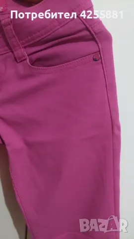 Розови дънки, снимка 3 - Дънки - 47903543