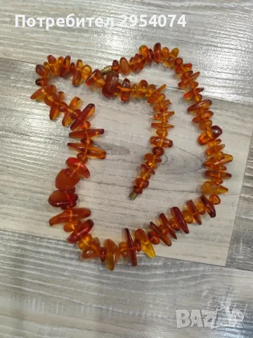 кехлибарено колие 69лв, снимка 1