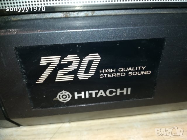 hitachi 720 stereo 2510200955, снимка 11 - Радиокасетофони, транзистори - 30545562