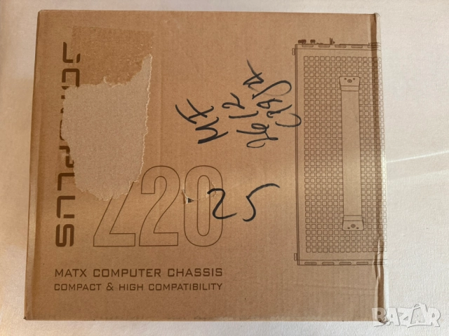 Jonsplus Z20, Micro-ATX, Черна, снимка 2 - Захранвания и кутии - 52367060