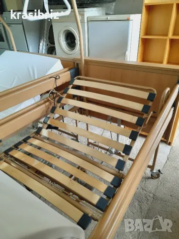 Болнично Легло с Матрак-BURMEIER-внос от Германия!КАТО НОВО!, снимка 2 - Спални и легла - 50208691