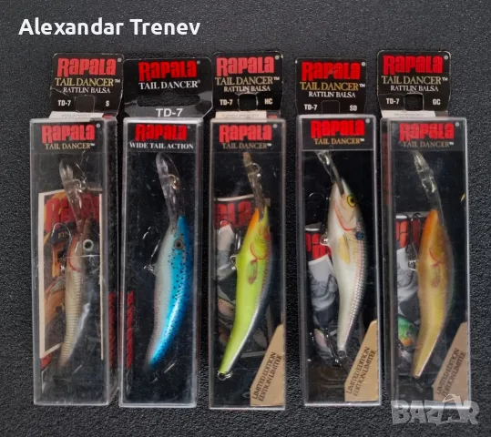 Воблери Rapala TD,TDD,STD