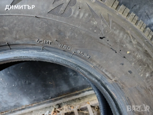 2бр.зимни гуми BRIDGESTONE 245 70 16 DOT24 цена за брой, снимка 6 - Гуми и джанти - 53968138