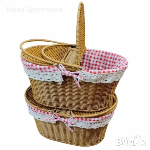 Класическа кошница за пикник