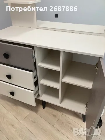 Тоалетка с огледало , снимка 4 - Тоалетки - 56078474