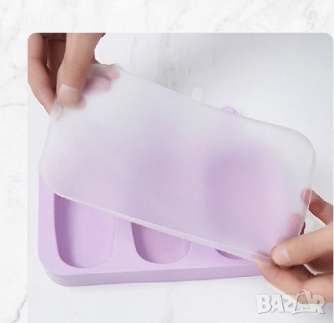 Заек Великден ескимо сладолед силиконова форма молд калъп за десерти Popsicle Попсикъл, снимка 2 - Форми - 31028410
