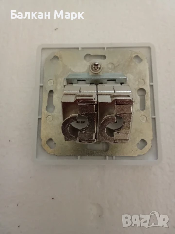 ⚡️ Интернет розетка + 2 гнезда Cat6A ! ⚡️, снимка 3 - Друга електроника - 50721341