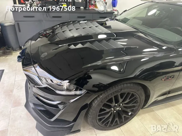 Тунинг преден капак GT500KR версия за Форд Мустанг 2018 - 2023, снимка 2 - Части - 47398803