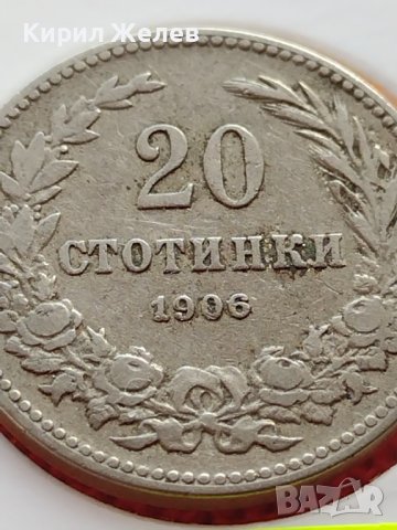 МОНЕТА 20 стотинки 1906г. КНЯЖЕСТВО БЪЛГАРИЯ СТАРА РЯДКА ЗА КОЛЕКЦИОНЕРИ 35791, снимка 3 - Нумизматика и бонистика - 39510848