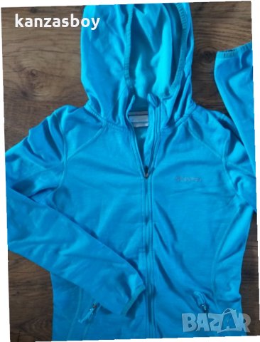 Columbia W SAPPHIRE TRAIL HOODED - страхотно дамско горнище, снимка 2 - Спортни екипи - 31841828