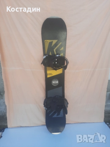 сноуборд  K2  с автомати  157см.  
