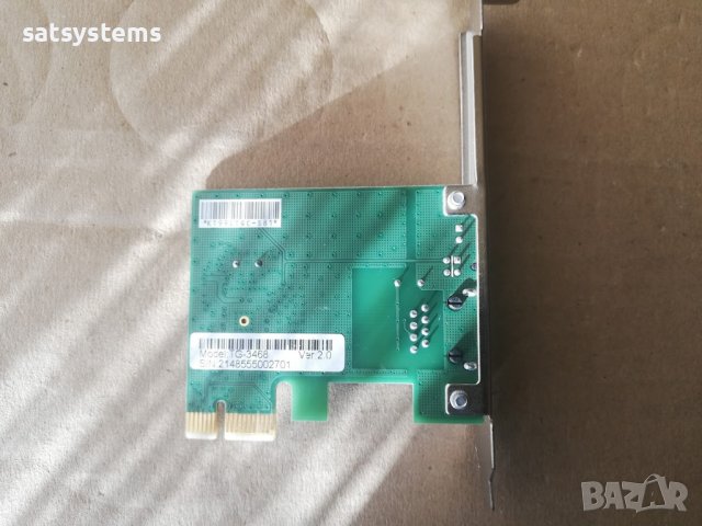 Gigabit PCI Express Network Adapter TP-Link TG-3468 V2.0, снимка 7 - Мрежови адаптери - 36965293